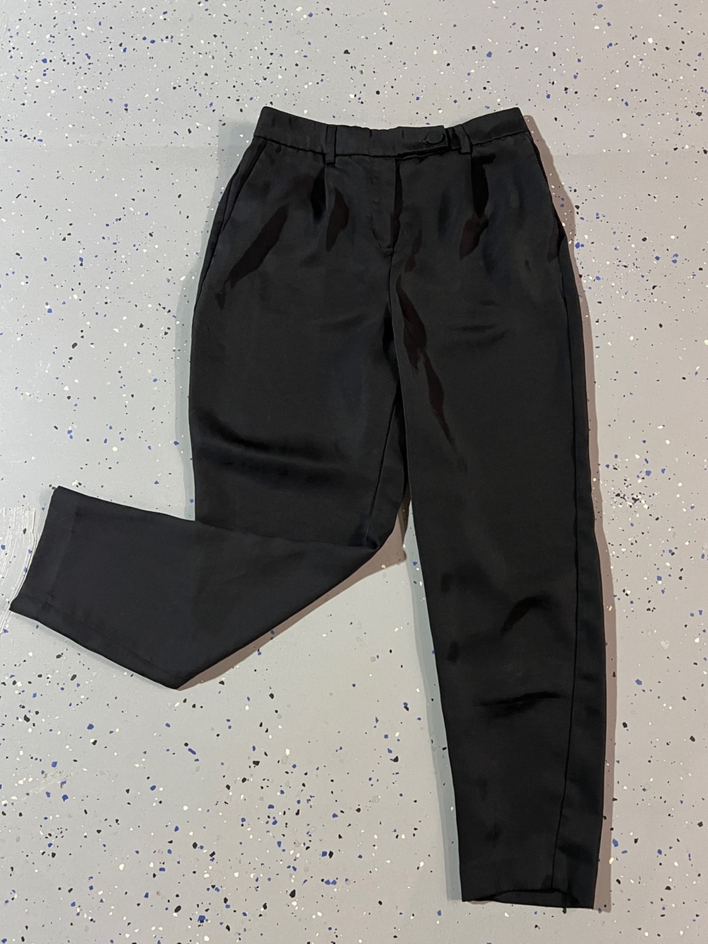 Express Classic Black Tapered Dress Pants